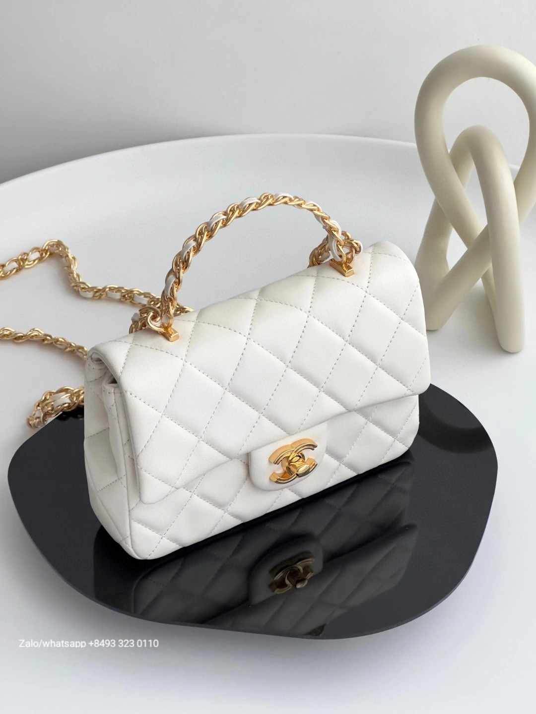 Chanel Classic Top Handle Flap