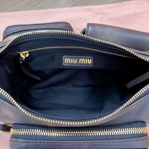 nappa leather pocket bag