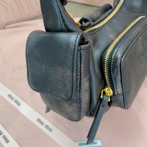 nappa leather pocket bag