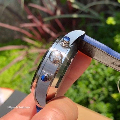 IWC IW377729 파일럿 워치 크로노그래프 캡틴 블루 / 티몰