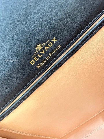 Delvaux Tempête PM, 실키 송아지 가죽 AA0612BQS099ZDO 블랙 GHW