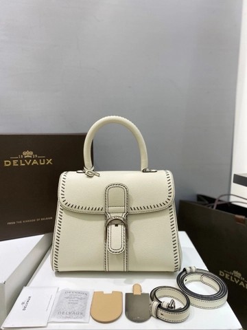 Delvaux Brillant MM 플라이휠 2021 화이트
