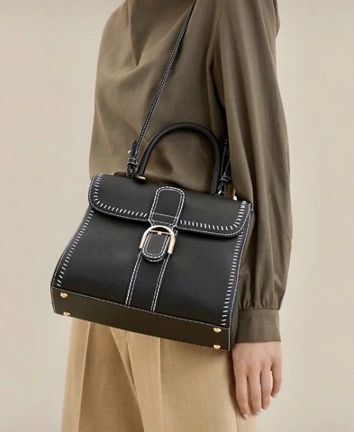 Delvaux Brillant MM 플라이휠 2021 블랙