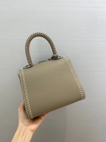 Delvaux Brillant PM 플라이휠 2021 그레이