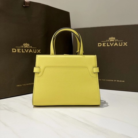 Delvaux Tempête Crush Small Silky 카프스킨