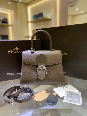 Delvaux Brillant PM 로데오 송아지 가죽 투르테렐