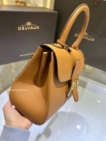 Delvaux Brillant PM 로데오 송아지 가죽 베지탈 - 아이보리