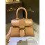Delvaux Brillant MINI 박스 카프 텐더 베이지