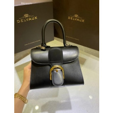 Delvaux Brillant MINI 박스 카프 블랙