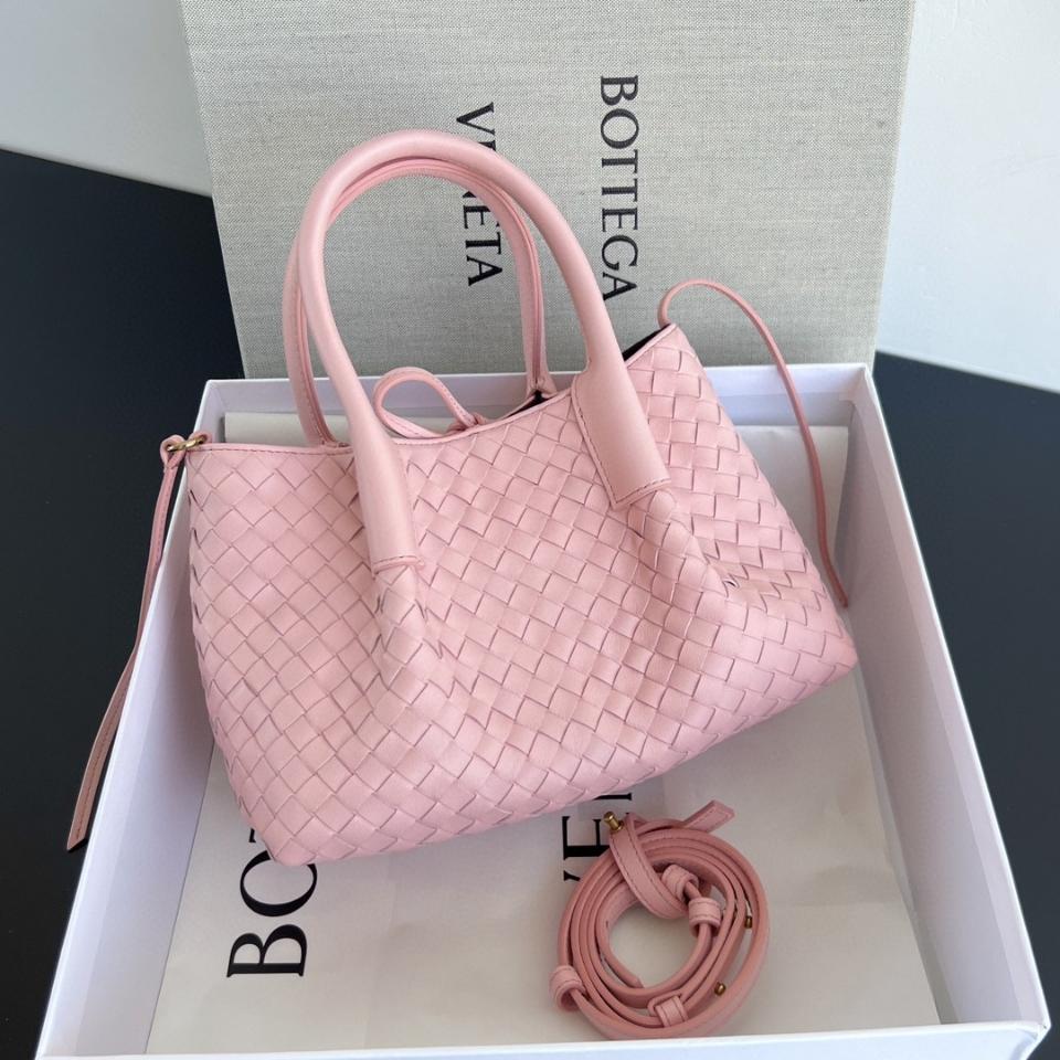 보테가베네타 스몰 피나코테카 로즈/바롤로 819004