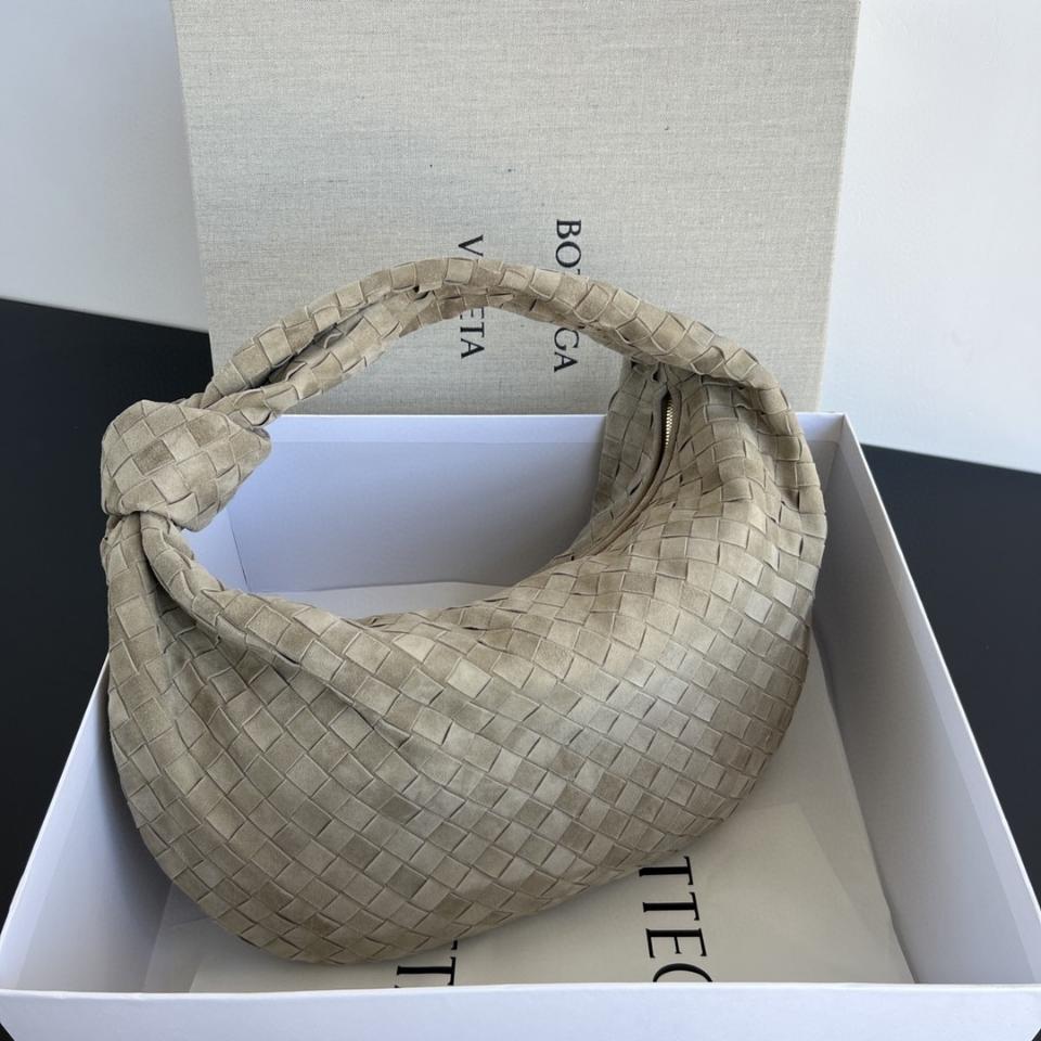 보테가 베네타 조디 그레이 스웨이드 600261 48x40x16cm