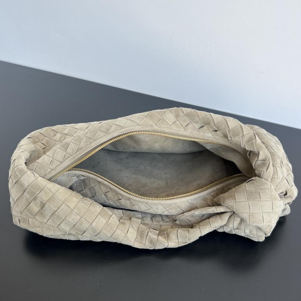 보테가 베네타 조디 그레이 스웨이드 600261 48x40x16cm