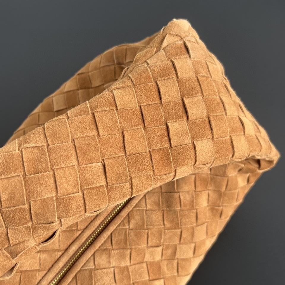 보테가 베네타 조디 베이지 스웨이드 600261 48x40x16cm