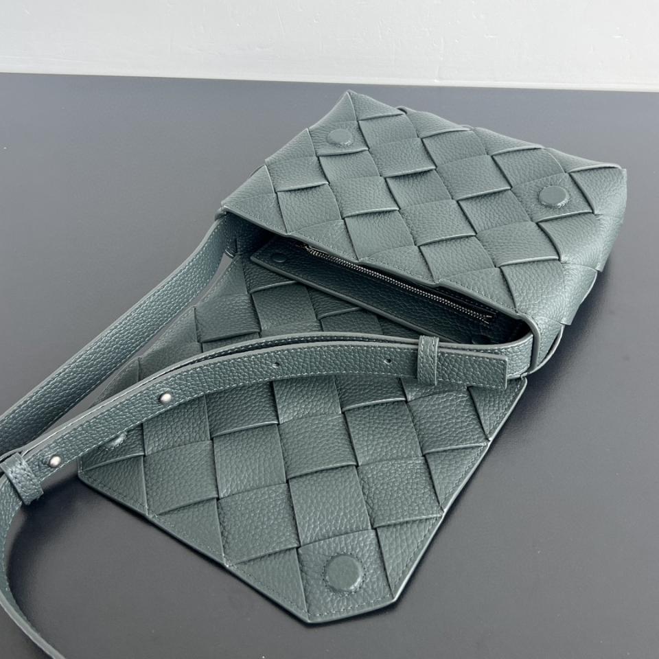 보테가베네타 디아고 그린 795637 22.5x16.5x5.5cm